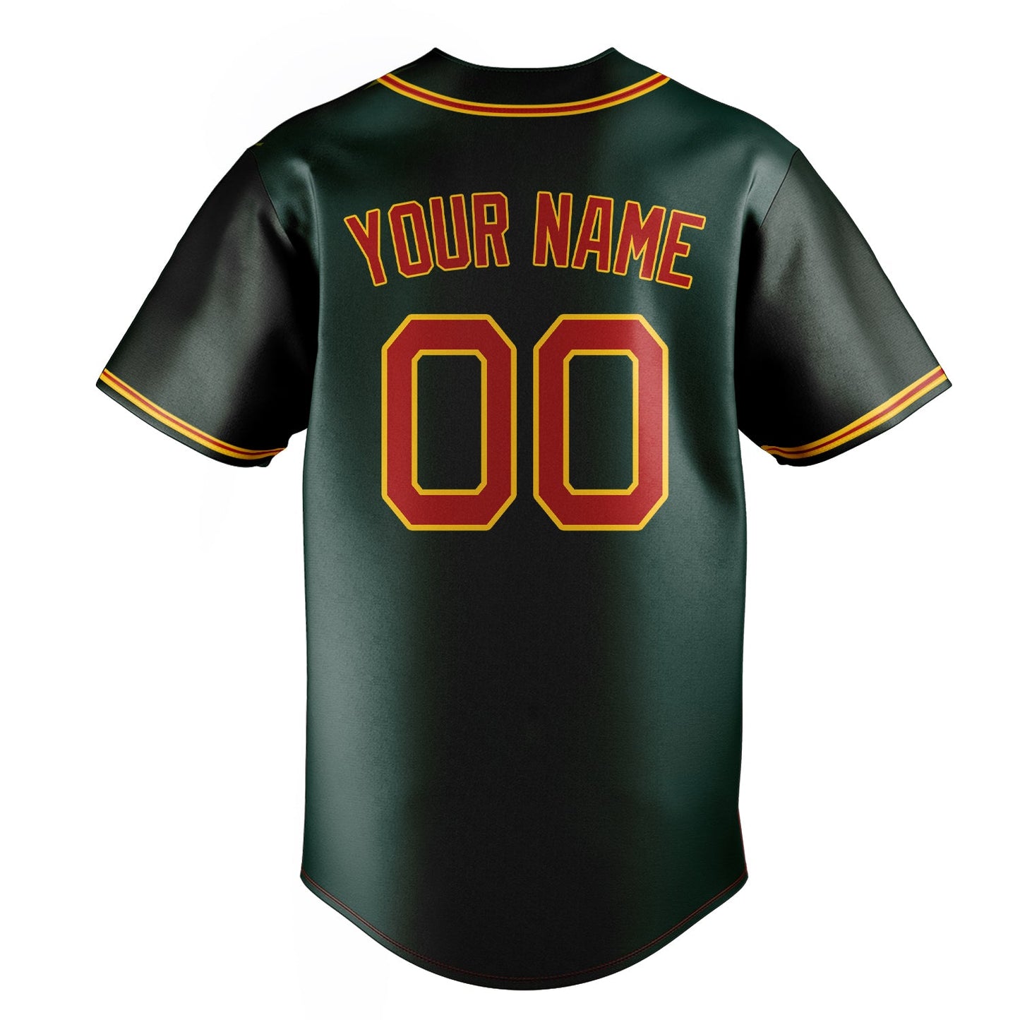 Green & Red Series Baseball Jersey