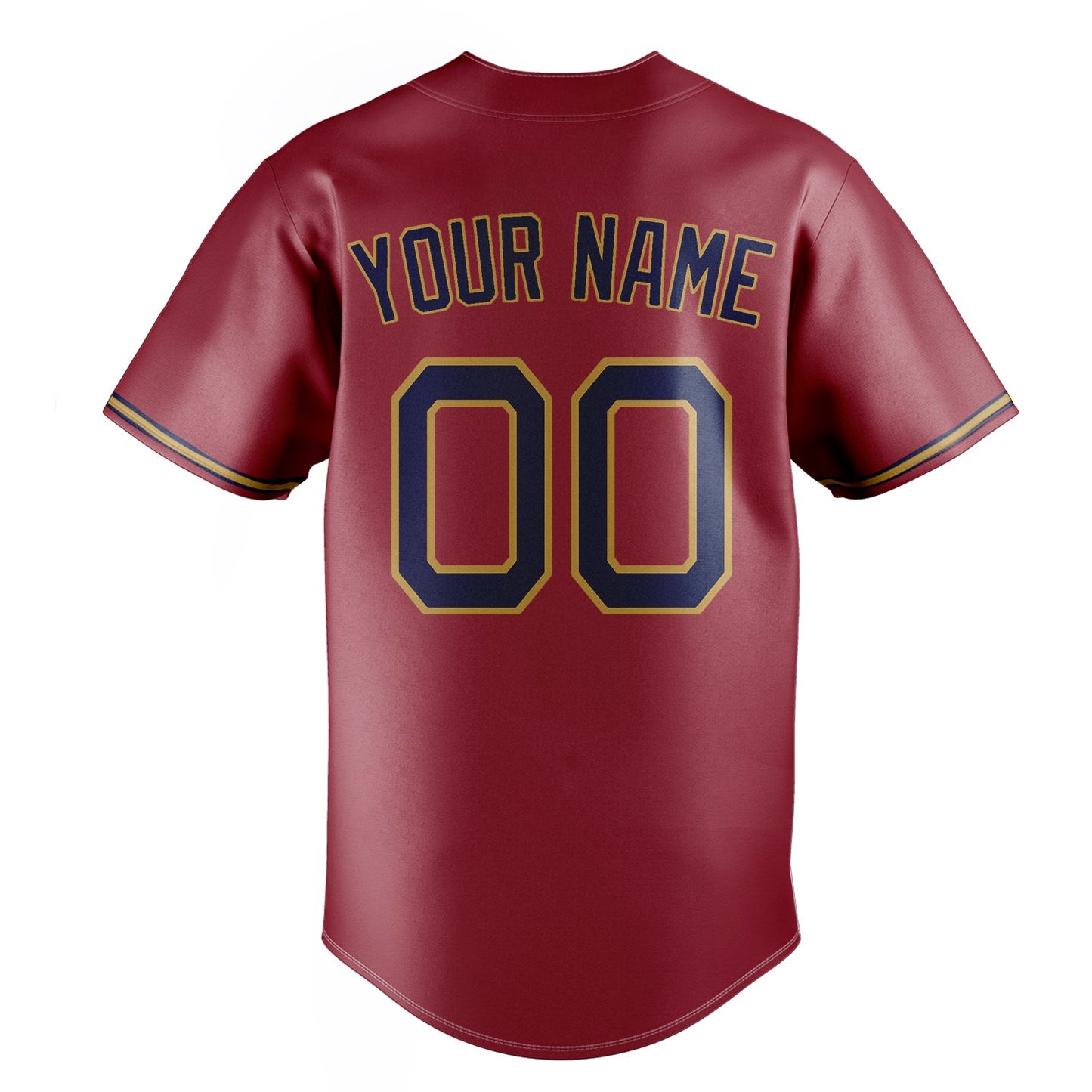 Maroon & Black Grandstand Baseball Jersey