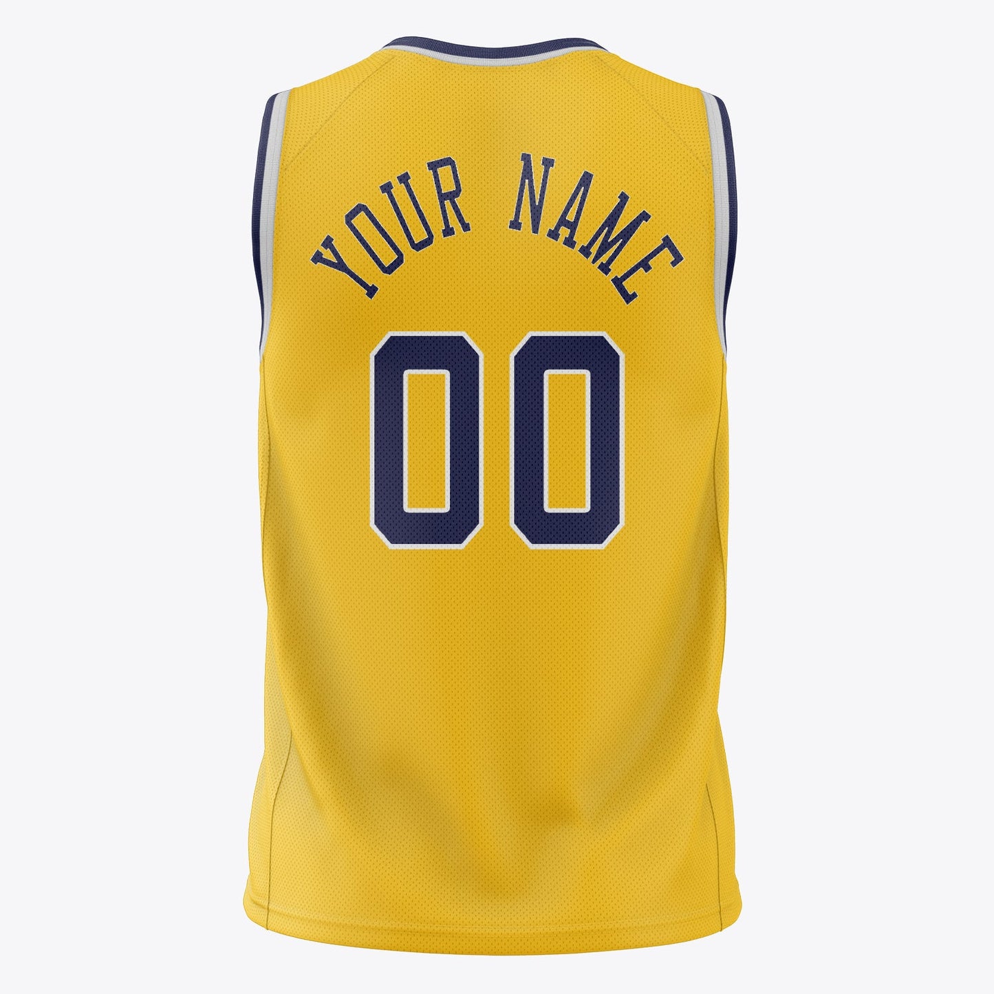 Navy Crown Basketball Jersey