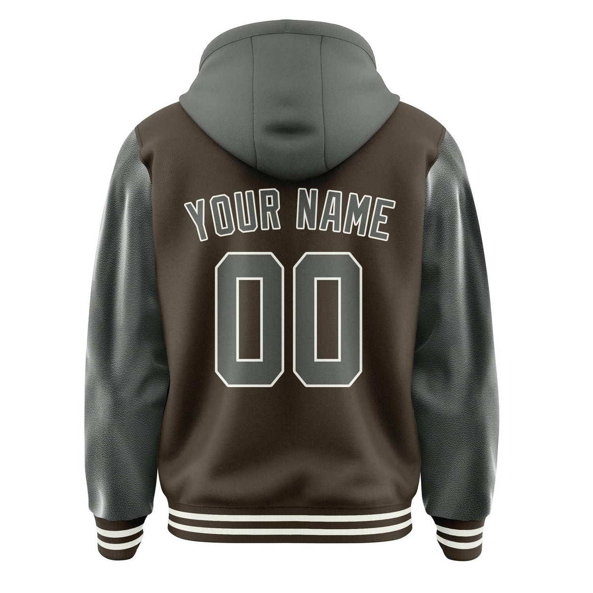 Brown & Dark Grey North Jacket
