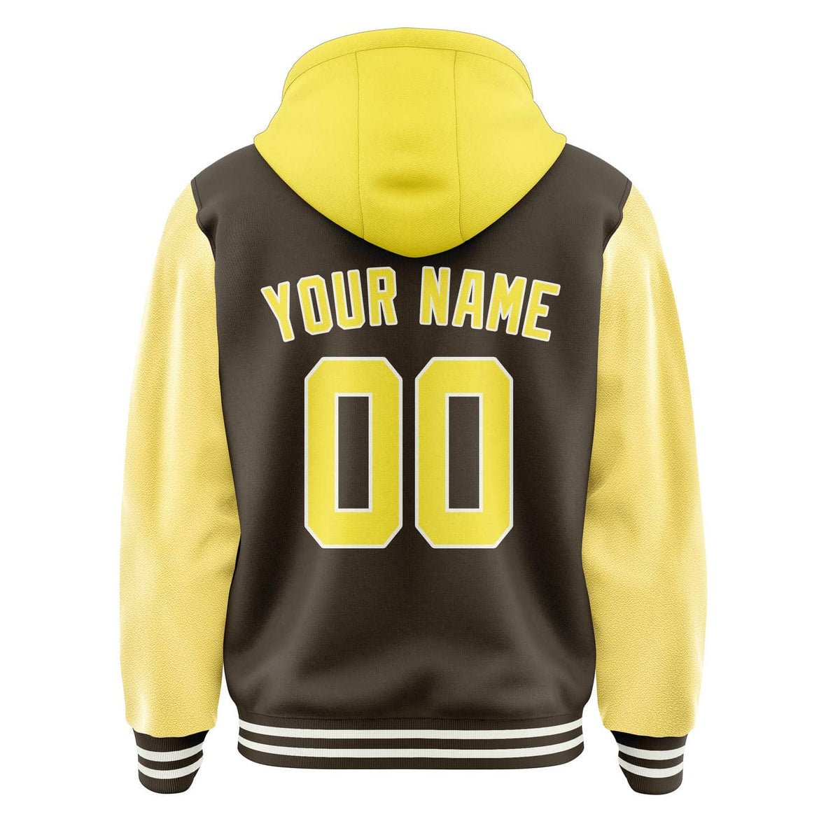 Brown & Light Yellow Sideline Jacket