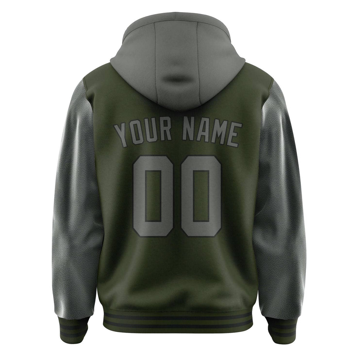 Olive & Dark Grey Summit Jacket