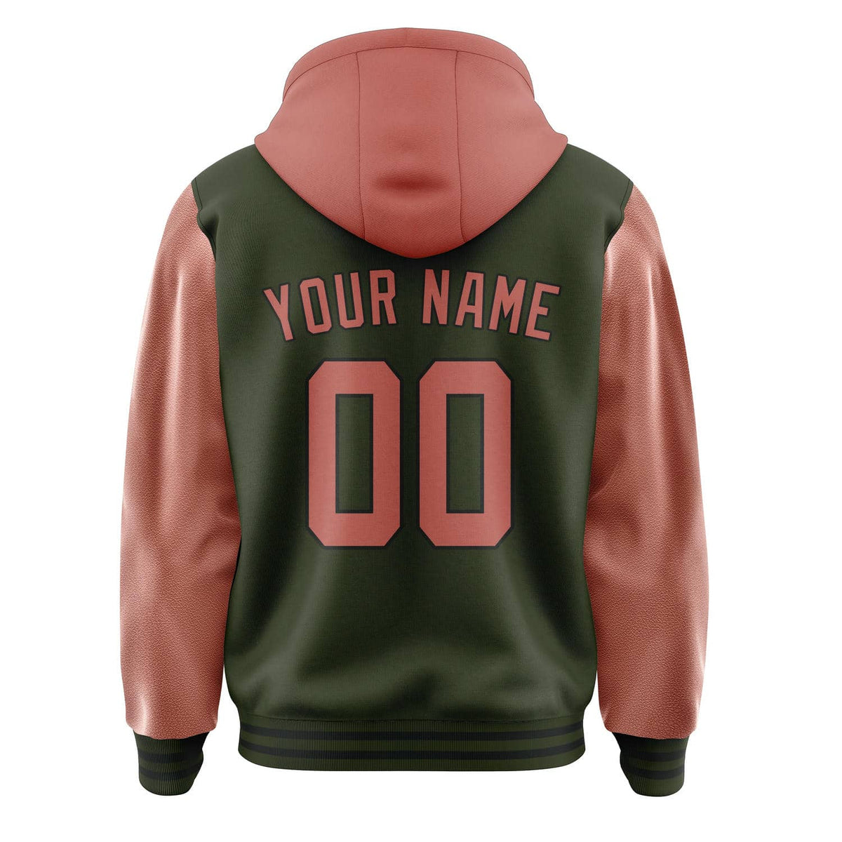 Olive & Copper Rose Rally Jacket