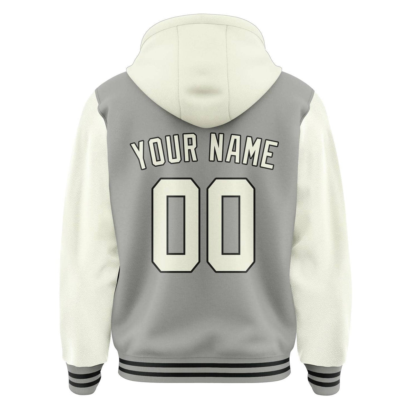 Gray & Cream Court Jacket