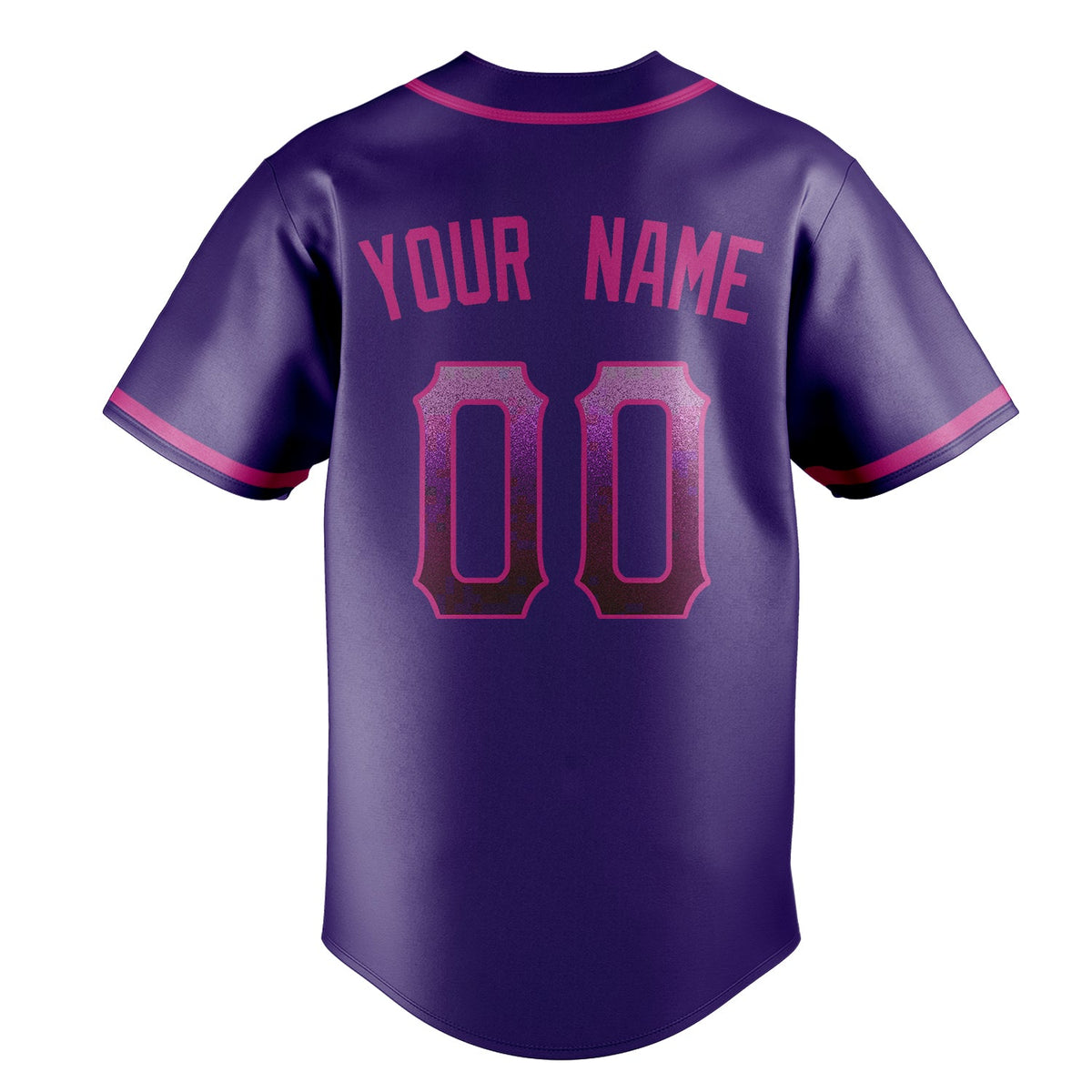 Purple & Pink Dugout Baseball Jersey