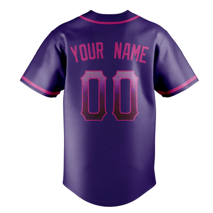 Purple & Pink Dugout Baseball Jersey