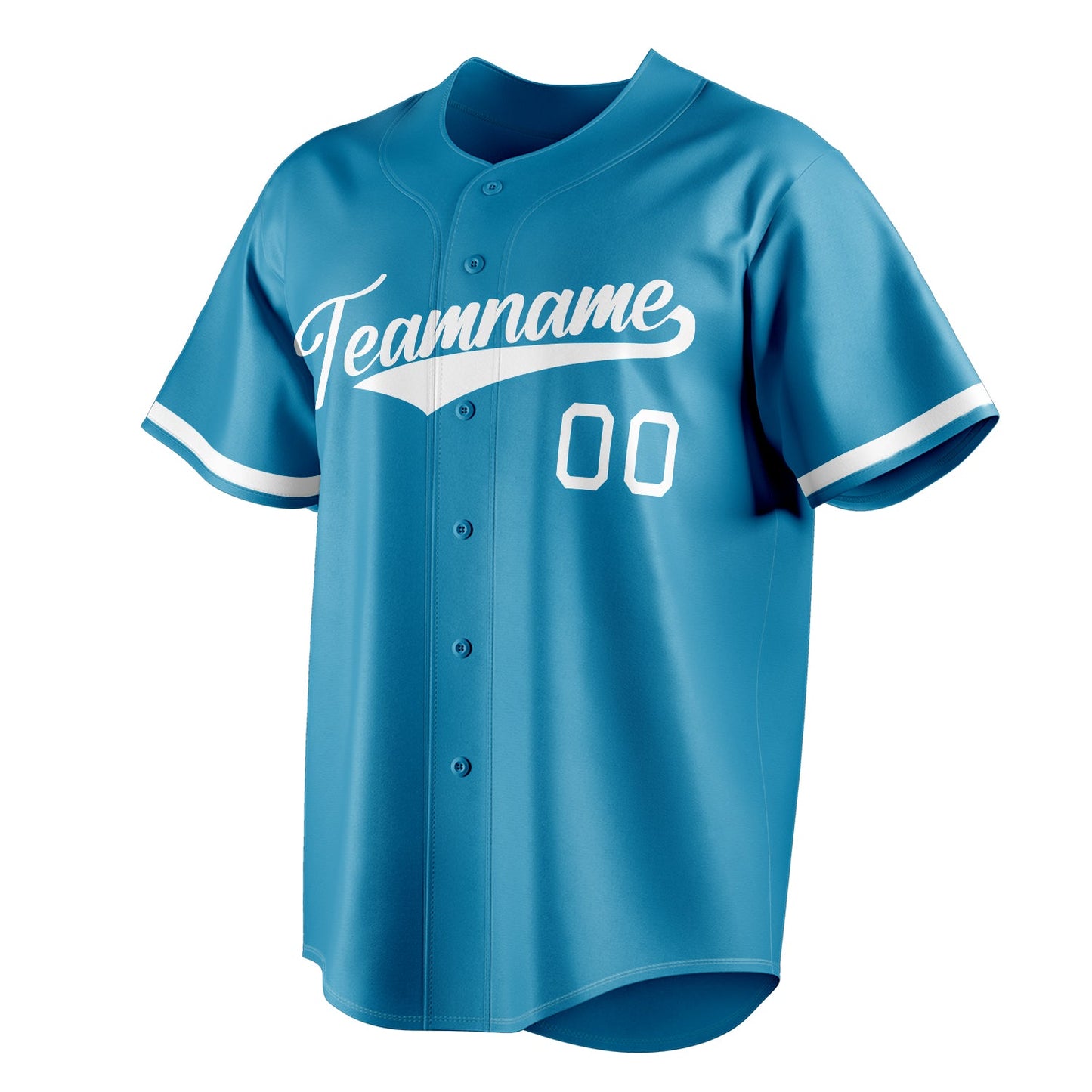 Panther-Blue & White Series Baseball Jersey