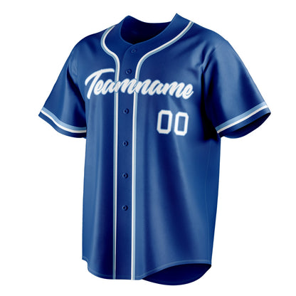 Royal & White Diamond Baseball Jersey