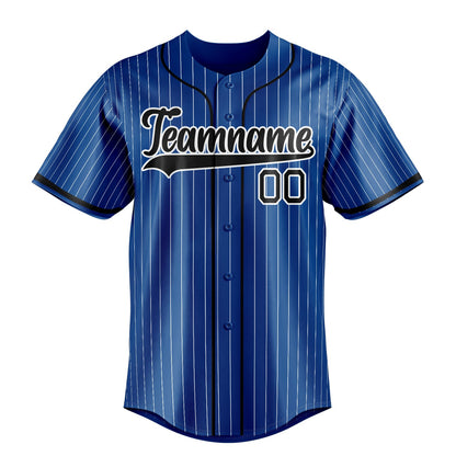 Royal & Black Field Baseball Jersey