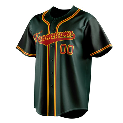 Green & Red Series Baseball Jersey