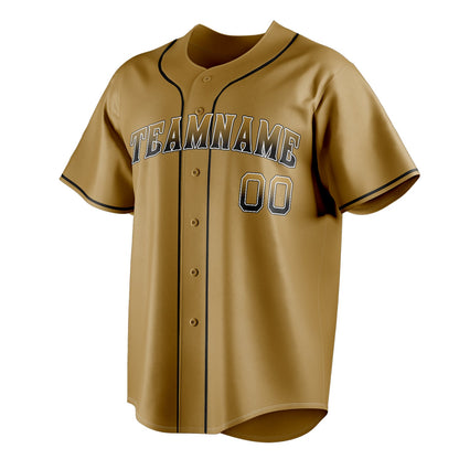 Old-Gold & Black Series Baseball Jersey