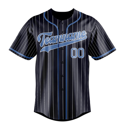 Navy & Light-Blue Seventh Baseball Jersey