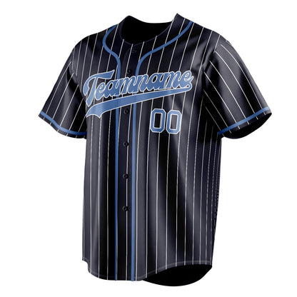 Navy & Light-Blue Seventh Baseball Jersey