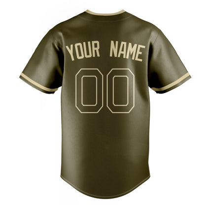 Olive & Cream Rally Baseball Jersey
