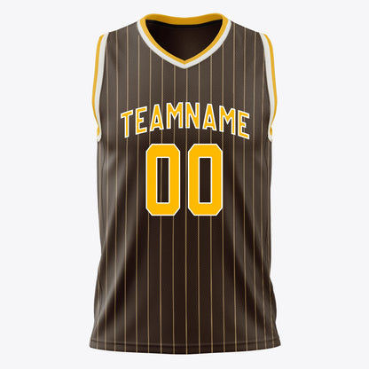 Rival Pinstripe Basketball Jersey