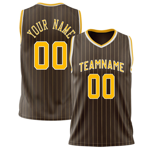 Rival Pinstripe Basketball Jersey