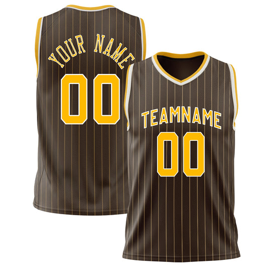 Rival Pinstripe Basketball Jersey