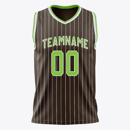 Pulse Pinstripe Basketball Jersey