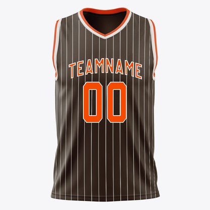 Ember Pinstripe Basketball Jersey