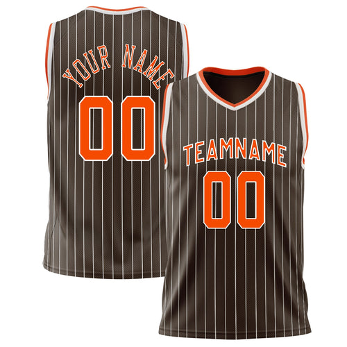 Ember Pinstripe Basketball Jersey