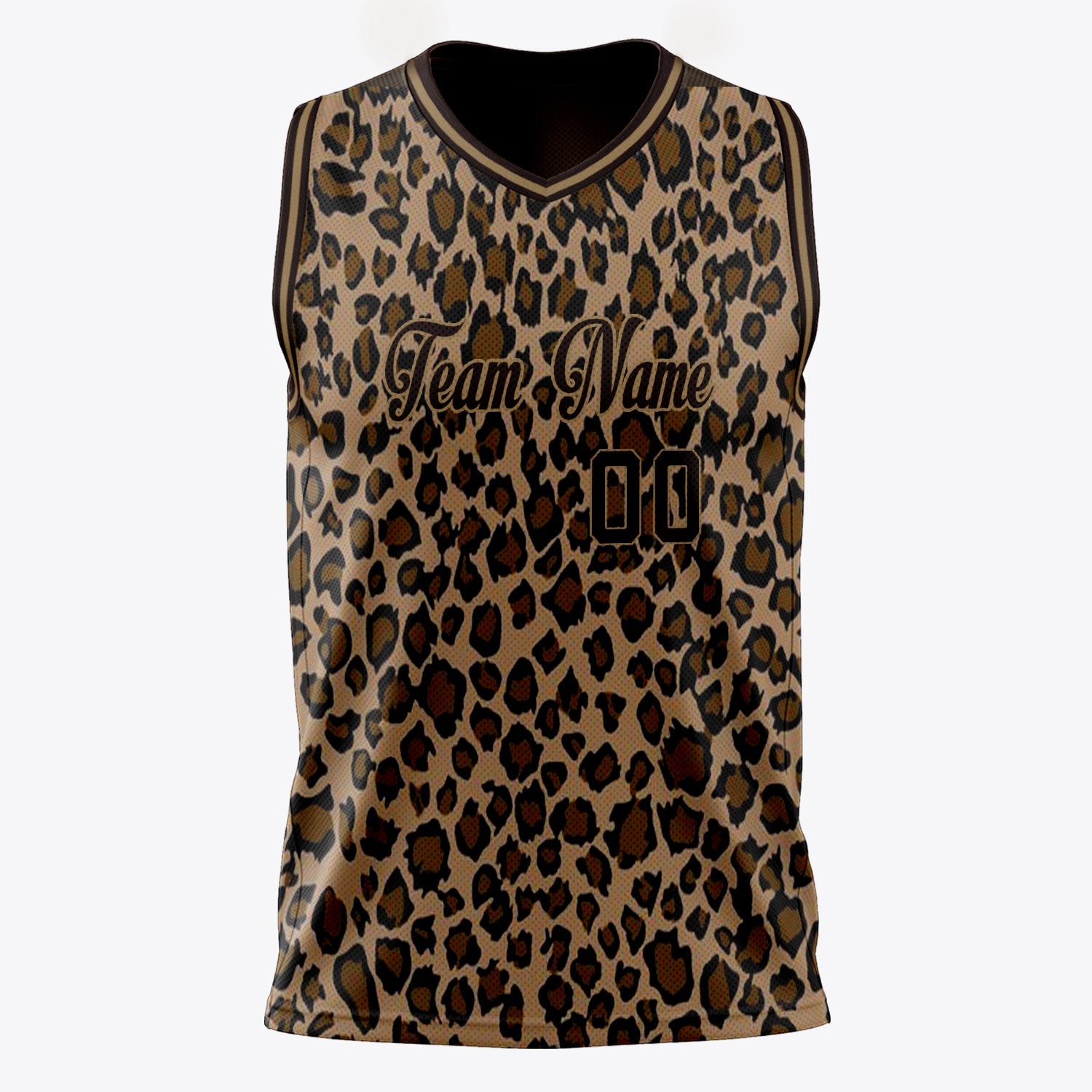 Roar Leopard Basketball Jersey