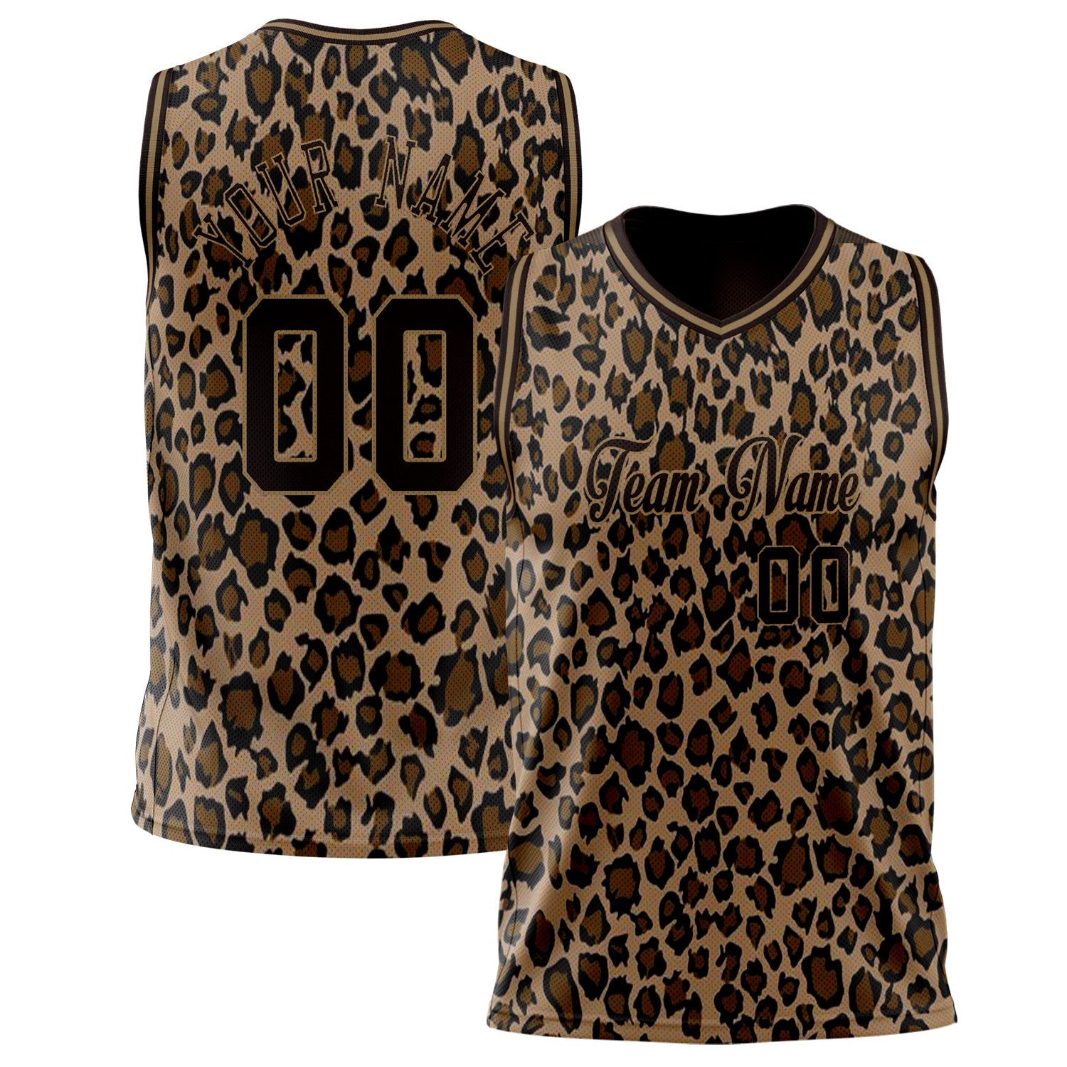 Roar Leopard Basketball Jersey