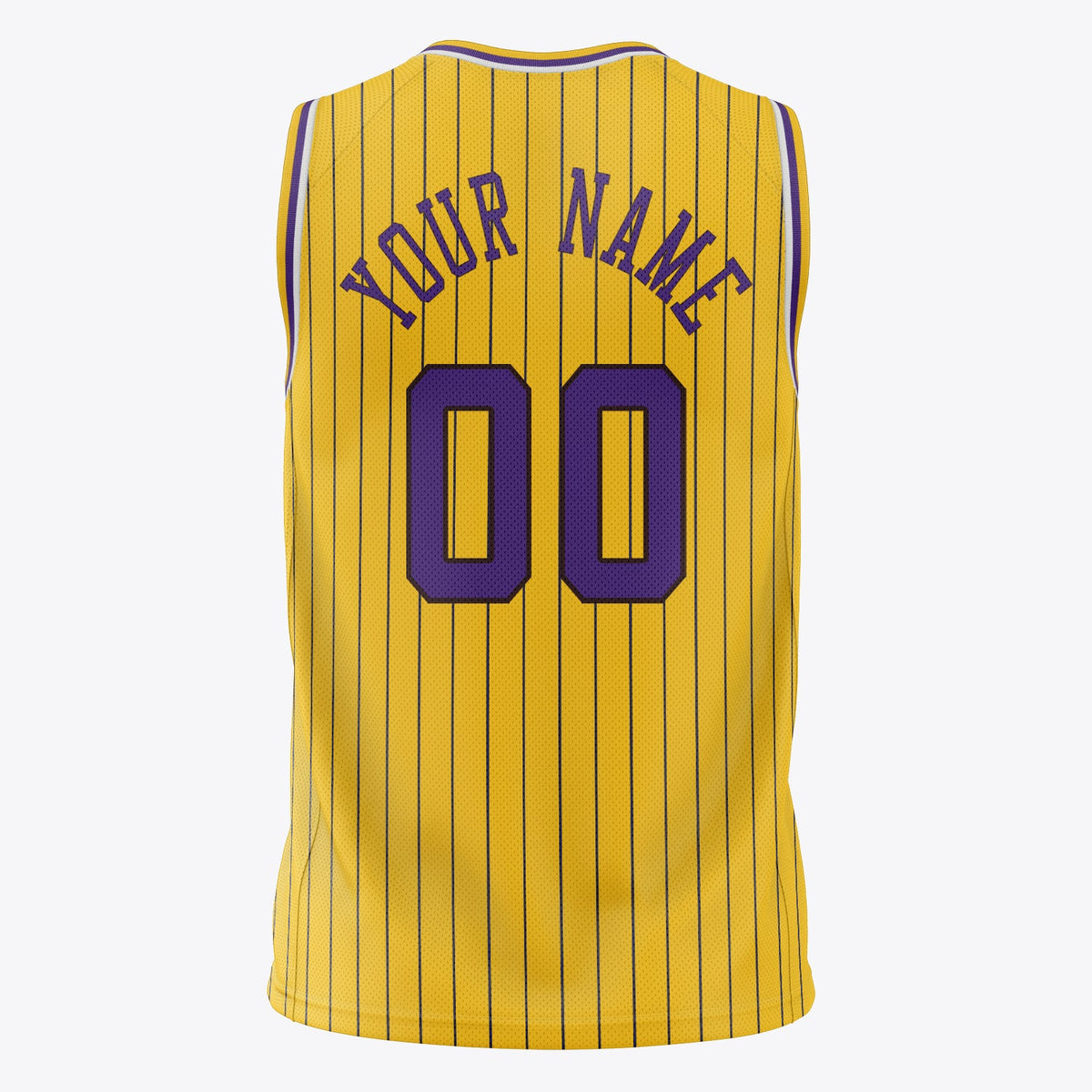 Regal Pinstripe Basketball Jersey