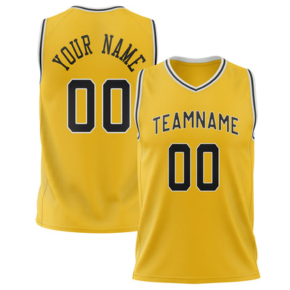 Midnight Gold Basketball Jersey