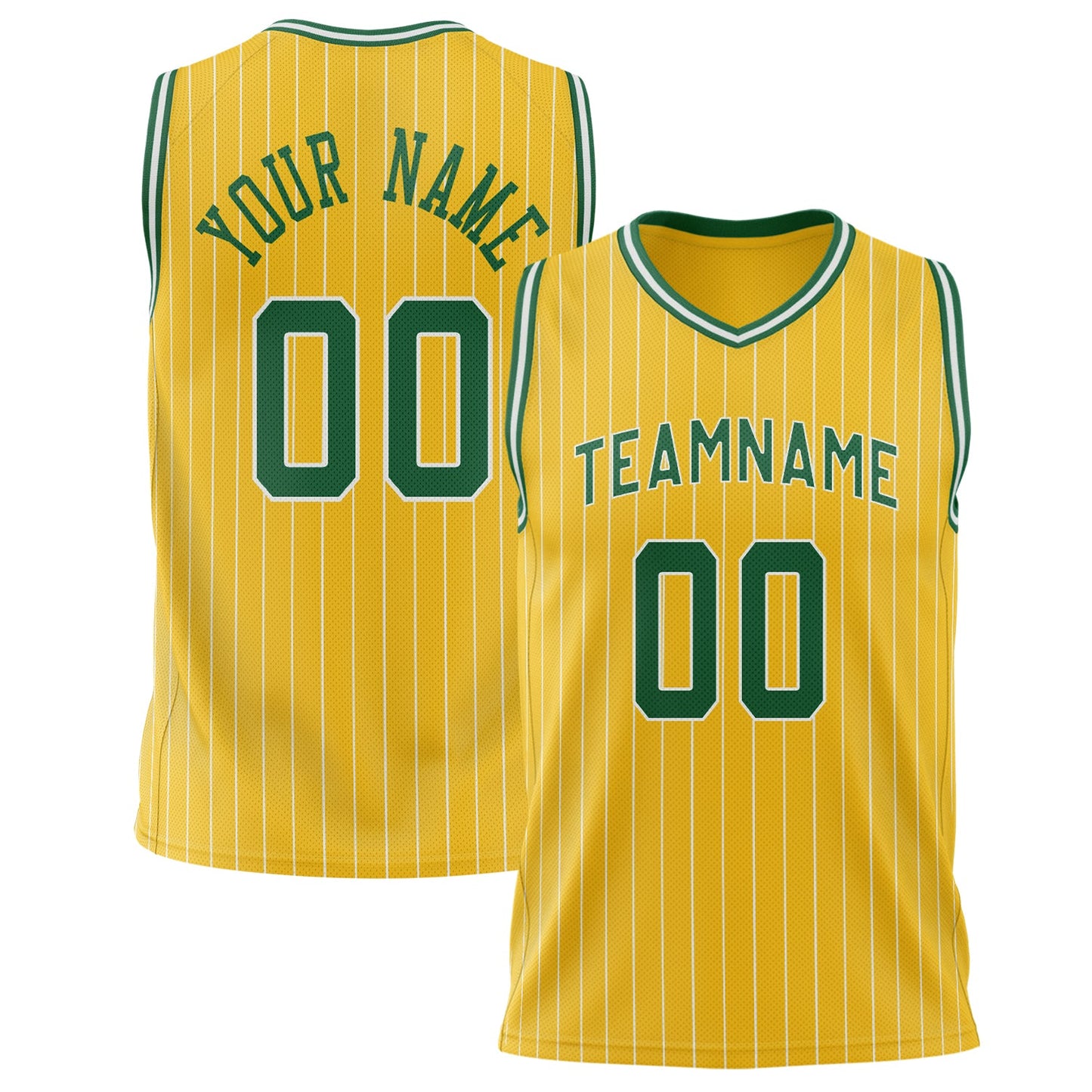 Summit Pinstripe Basketball Jersey