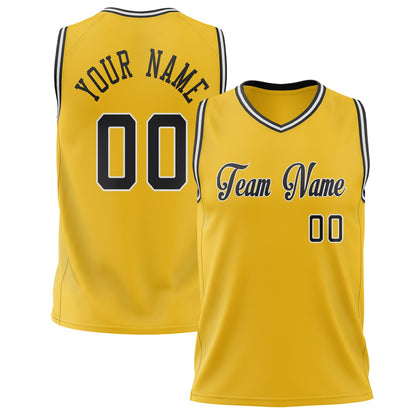 Onyx Gold Basketball Jersey