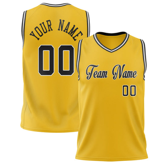 Onyx Gold Basketball Jersey