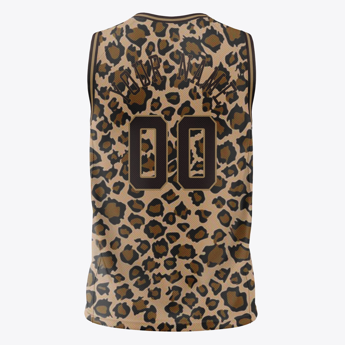 Shadow Leopard Basketball Jersey