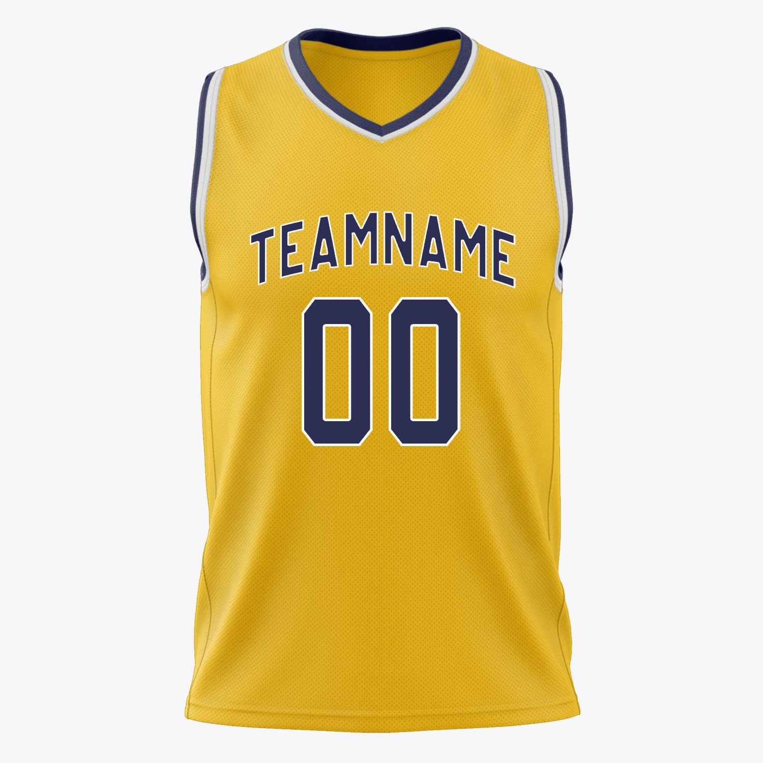 Navy Crown Basketball Jersey