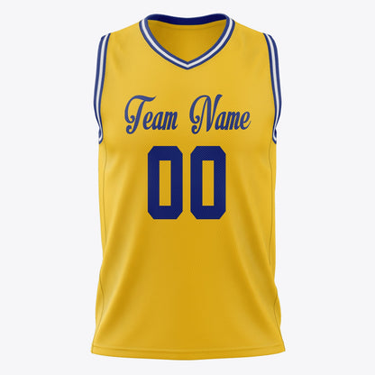 Blue Crown Basketball Jersey