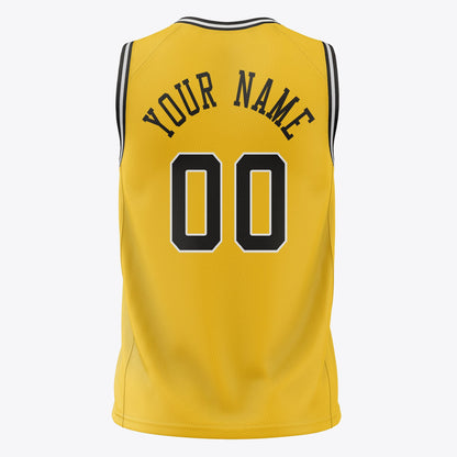 Night Gold Basketball Jersey