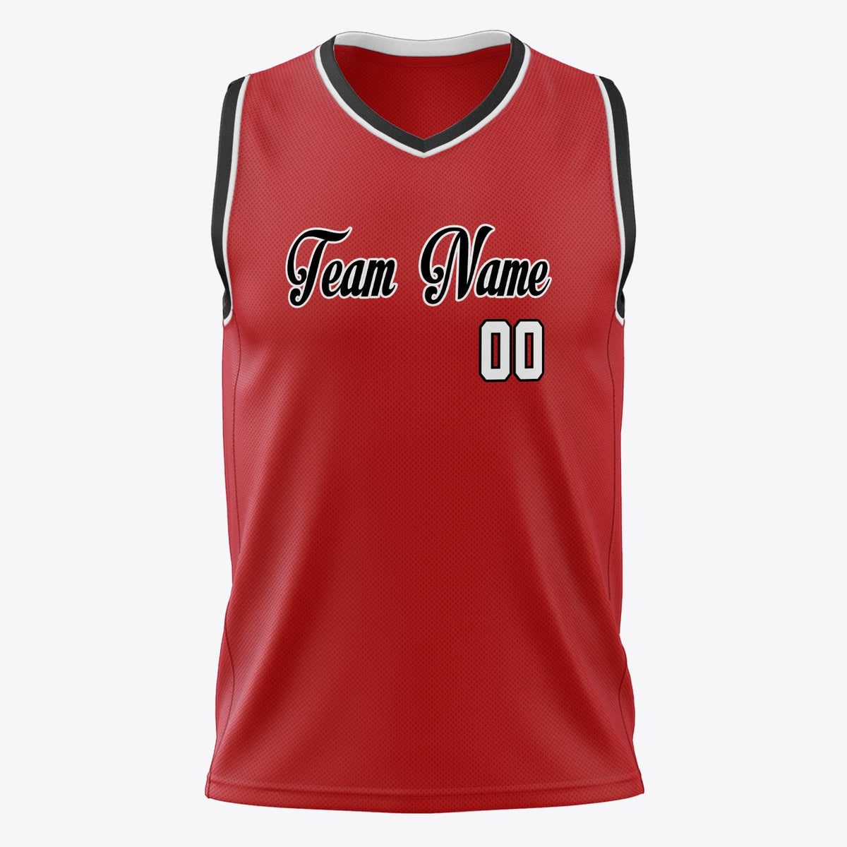 Varsity Red Basketball Jersey