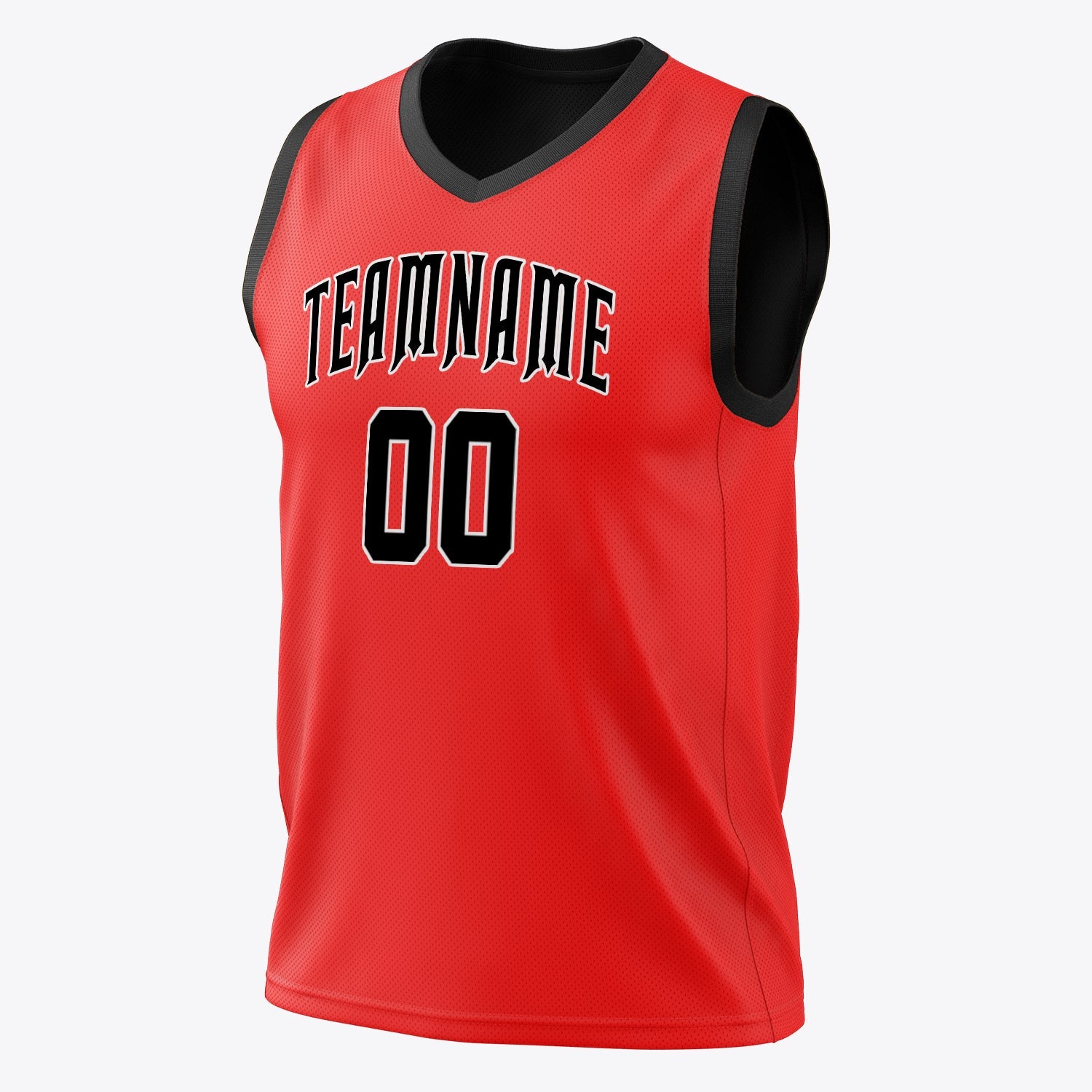 Metro Red Basketball Jersey