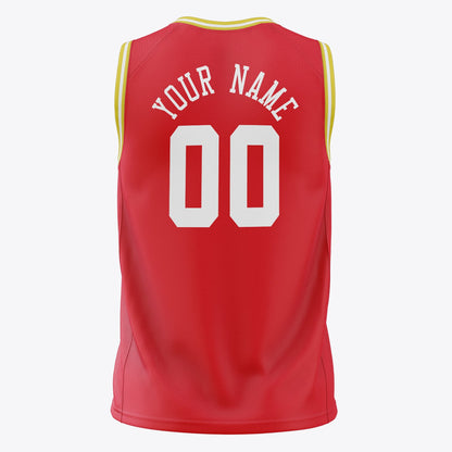 Classic Red Basketball Jersey