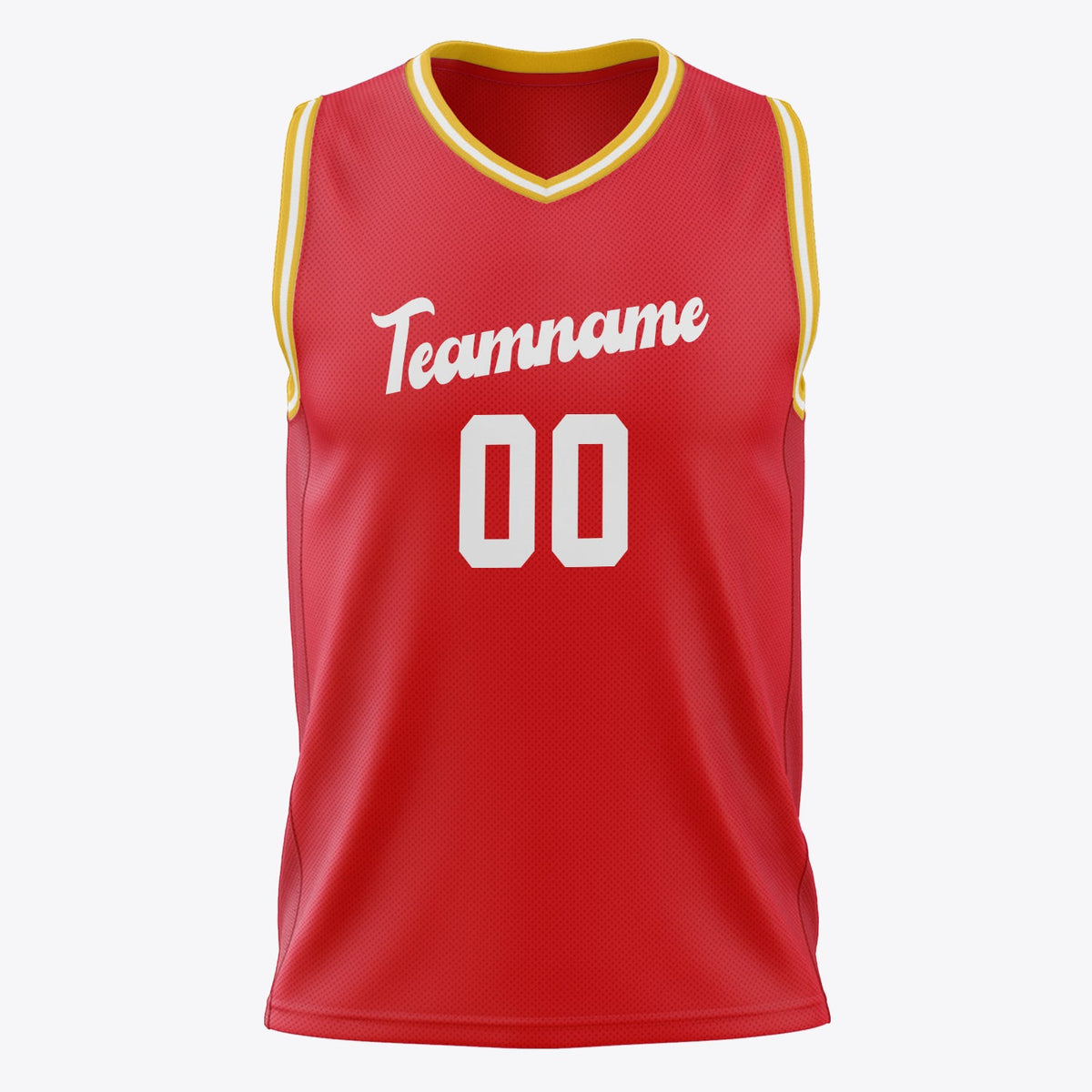 Classic Red Basketball Jersey