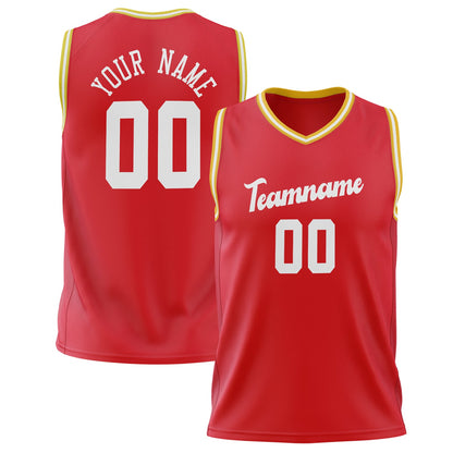 Classic Red Basketball Jersey