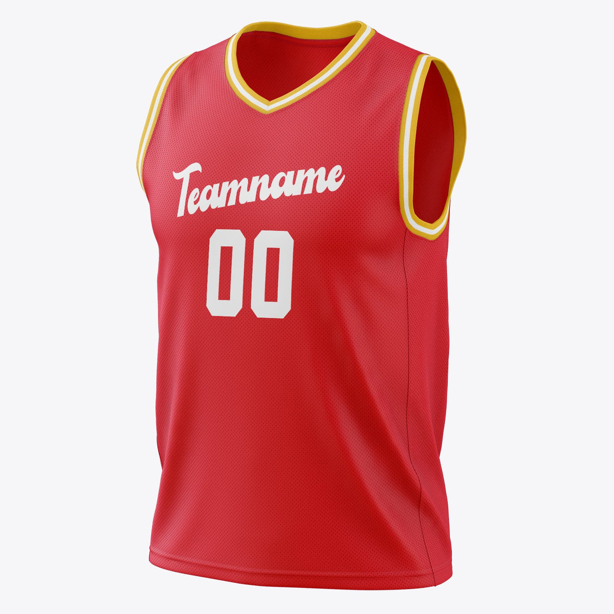 Classic Red Basketball Jersey