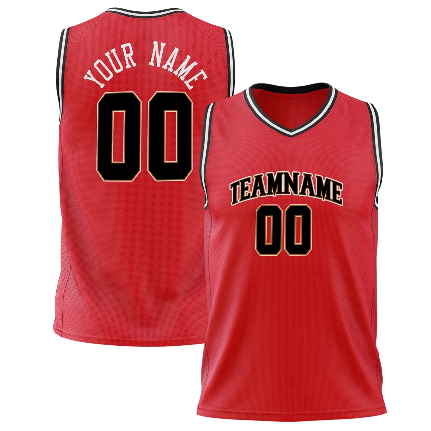 Edge Red Basketball Jersey