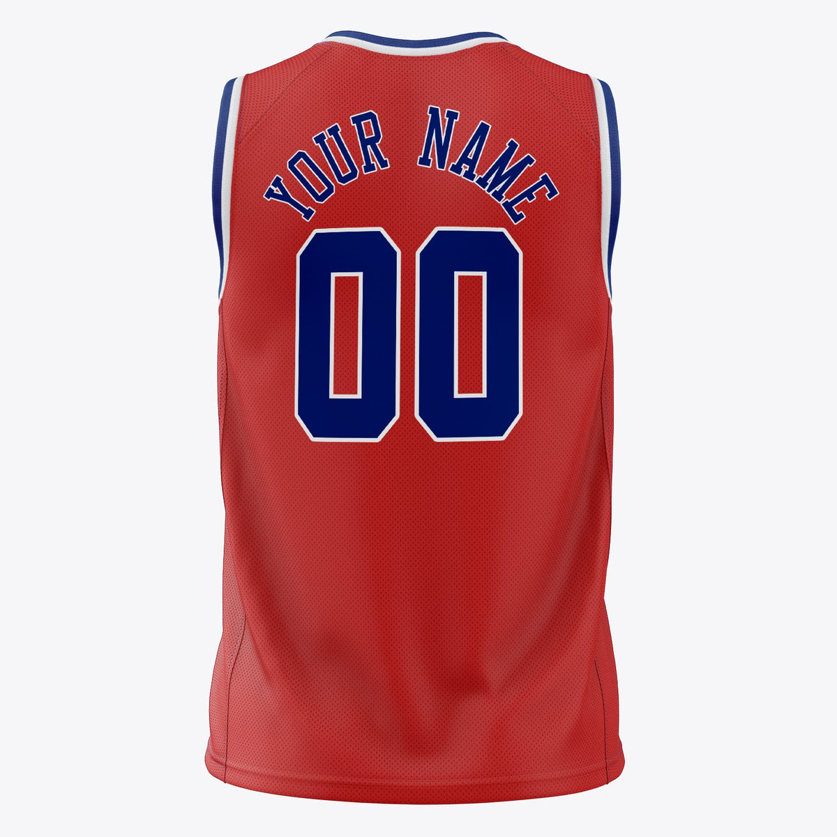 Royal Red Basketball Jersey