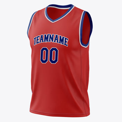 Royal Red Basketball Jersey
