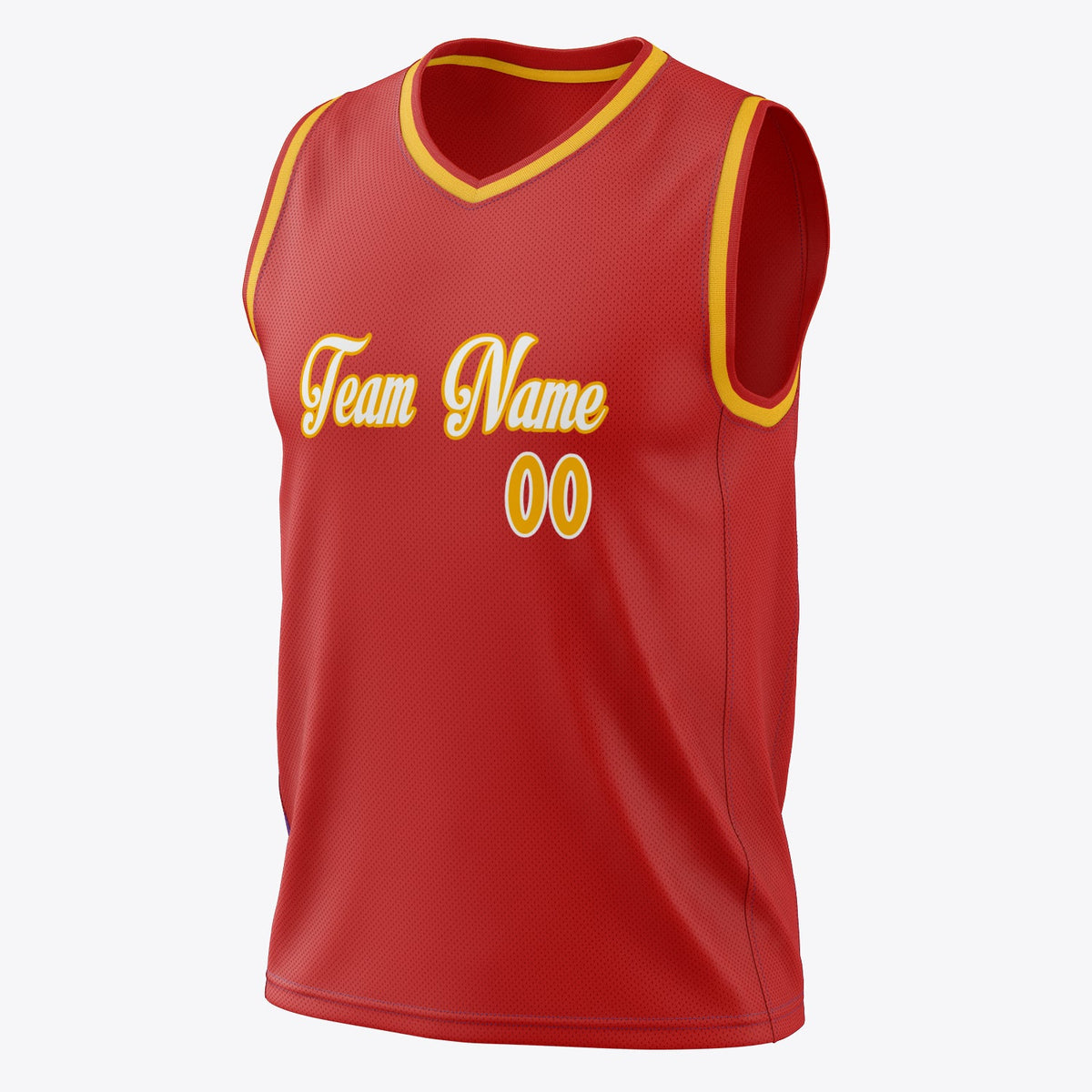 Goldline Red Basketball Jersey