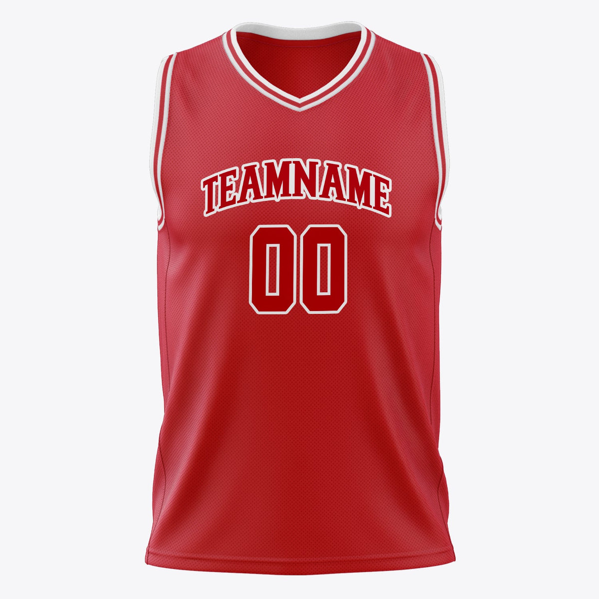 Heritage Red Basketball Jersey