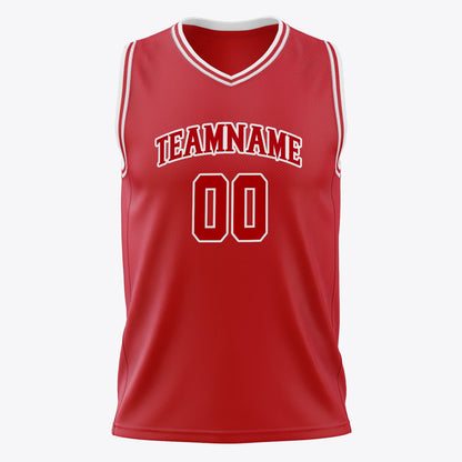 Heritage Red Basketball Jersey