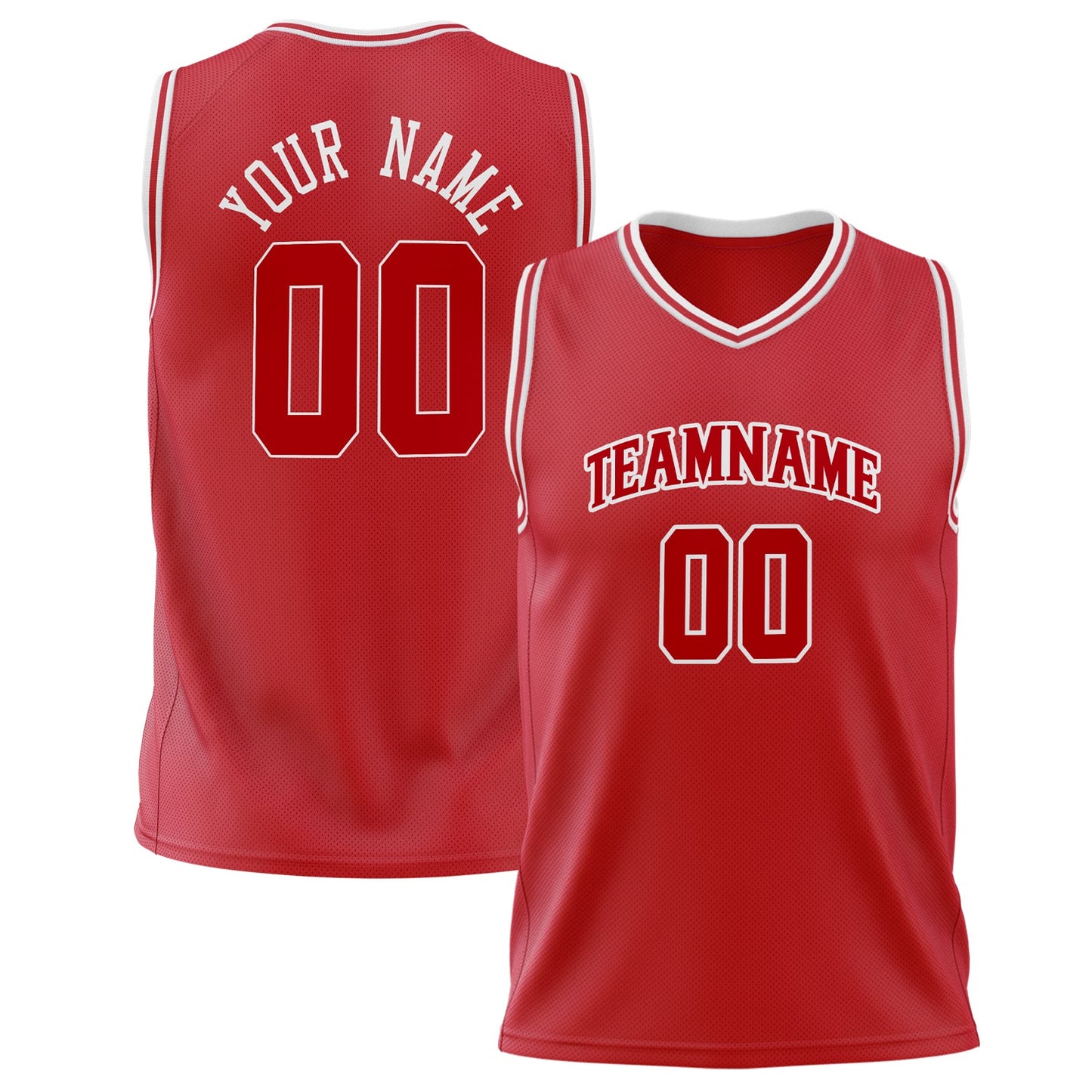 Heritage Red Basketball Jersey