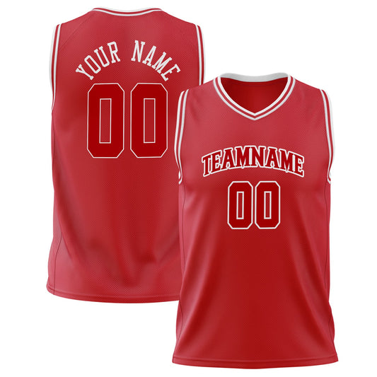 Heritage Red Basketball Jersey