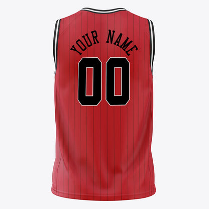 Strike Pinstripe Basketball Jersey